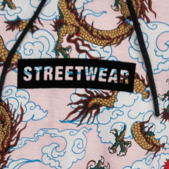 Original Gravity Streetwear Dragon Allover Print Shirt Mens Size Large - Picture 3 of 6